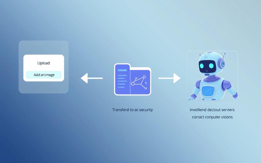 chatbot image upload process