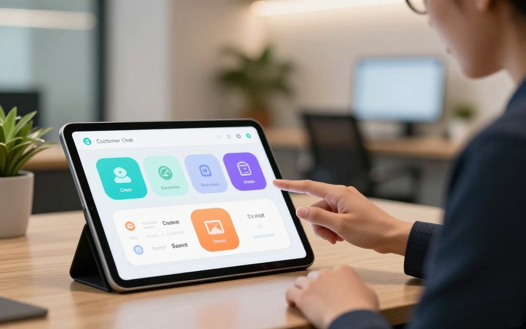 24/7 customer support chatbot interface