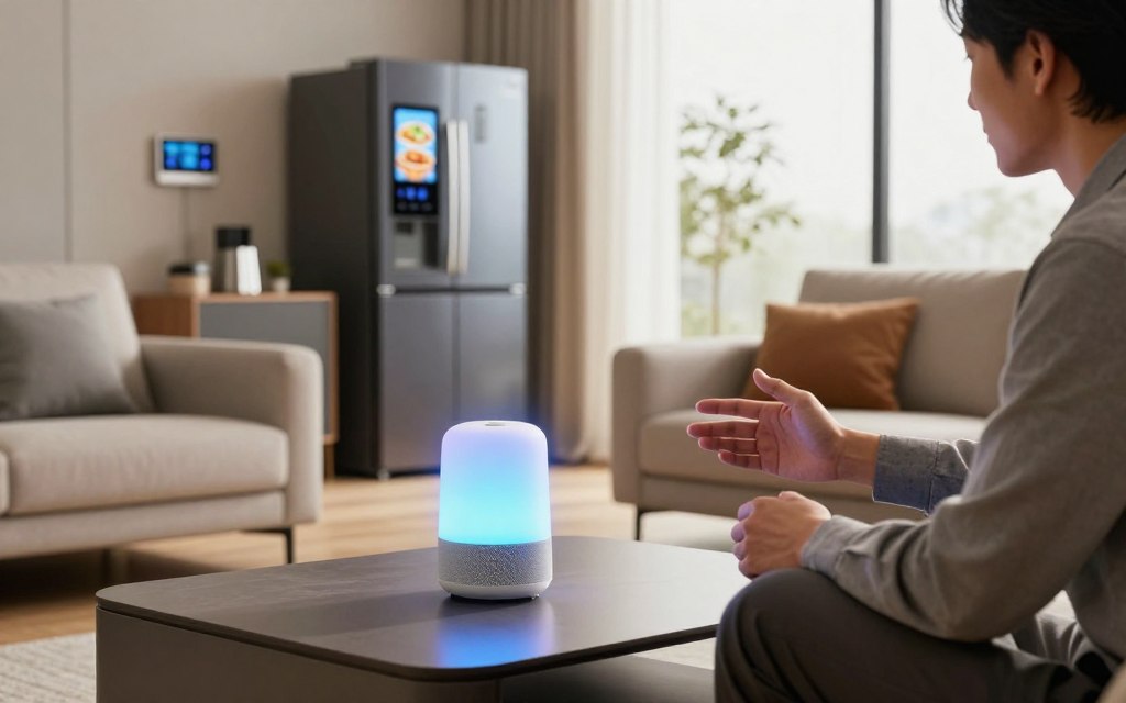 smart home automation with voice assistant